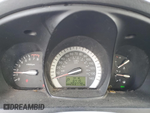2009 Kia Spectra SX with VIN KNAFE221095026589, listed as a Copart auction lot 45005514 with 203,779 mi miles and Salvage Title. Bid and sale history available at carsss.com. Image 9.