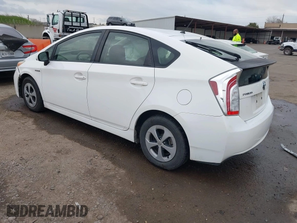 2015 Toyota Prius Four with VIN JTDKN3DU7F1918579, listed as a IAAI auction lot 41736025 with 129,880 mi miles. Bid and sale history available at carsss.com. Image 3.