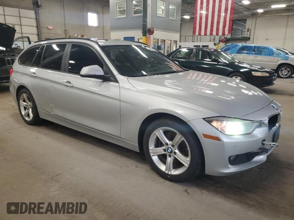 2014 BMW 3 Series 328i xDrive with VIN WBA3G7C50EKN37632, listed as a Copart auction lot 54827855 with 169,008 mi miles and Clean title. Bid and sale history available at DreamBid. Image 4.