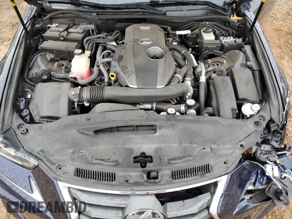 2019 Lexus IS with VIN JTHBA1D26K5092646, listed as a Copart auction lot 42962115 with 81,598 mi miles and Salvage Title. Bid and sale history available at carsss.com. Image 11.