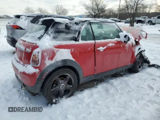 2010 MINI Convertible with VIN WMWMR3C57ATU97979, listed as a Copart auction lot 45903855 with 154,614 mi miles and Salvage Title. Bid and sale history available at DreamBid. Image 3.