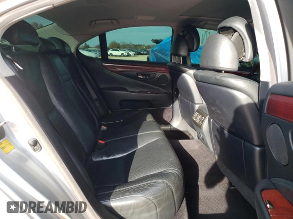 2012 Lexus LS 460 with VIN JTHCL5EF8C5014605, listed as a Copart auction lot 81706824 with Not provided miles and Salvage title. Bid and sale history available at DreamBid. Image 10.