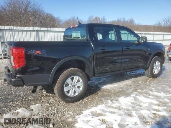 2024 Ford Ranger XL with VIN 1FTER4PH0RLE34753, listed as a Copart auction lot 87625365 with 1,213 mi miles and Salvage title. Bid and sale history available at DreamBid. Image 3.