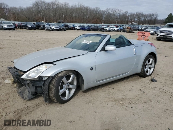 2006 Nissan 350Z Touring z VIN JN1AZ36A76M450924, wystawiony jako Copart lot #47313125 z przebiegiem 107 621 mil mil oraz Szkoda całkowita • Salvage title. Historia ofert i sprzedaży dostępna na DreamBid. Obrazek 1.
