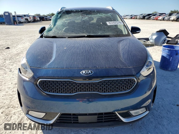 2019 Kia Niro Touring with VIN KNDCE3LC5K5235117, listed as a Copart auction lot 82282574 with 81,362 mi miles and Salvage Title. Bid and sale history available at carsss.com. Image 5.