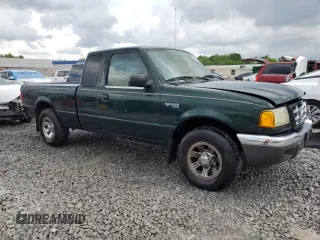 2002 Ford Ranger XL Fleet with VIN 1FTYR44U42PA17990, listed as a Copart auction lot 54319805 with 188,960 mi miles and Salvage title. Bid and sale history available at DreamBid. Image 4.