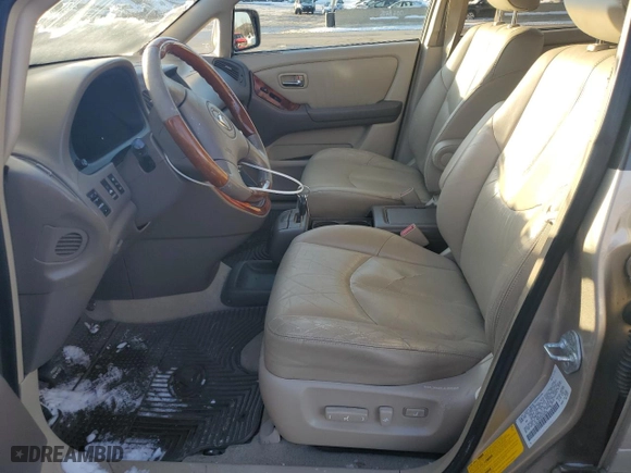 2003 Lexus RX 300 with VIN JTJGF10U930158165, listed as a Copart auction lot 42191055 with 94,911 mi miles and Salvage Title. Bid and sale history available at carsss.com. Image 7.