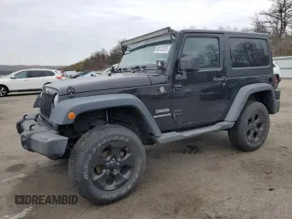 2014 Jeep Wrangler Sport with VIN 1C4GJWAG5EL216023, listed as a Copart auction lot 88272575 with 182,450 mi miles and Clean Title. Bid and sale history available at carsss.com. Image 1.