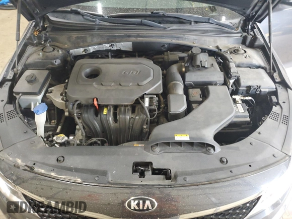 2018 Kia Optima LX z VIN KNAGT4L3XJ5217205, wystawiony jako Copart lot #58504425 z przebiegiem 103 466 mil mil oraz Szkoda całkowita • Salvage title. Historia ofert i sprzedaży dostępna na DreamBid. Obrazek 11.