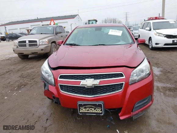 2013 Chevrolet Malibu ECO with VIN 1G11D5RRXDF102649, listed as a IAAI auction lot 41554495 with NaN miles. Bid and sale history available at carsss.com. Image 13.
