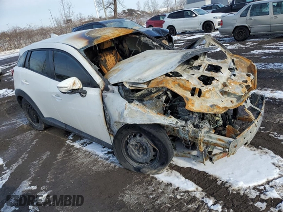 2019 Mazda CX-3 Sport with VIN JM1DKFB75K0404181, listed as a Copart auction lot 48662775 with Not Provided miles and Non Repairable. Bid and sale history available at carsss.com. Image 4.