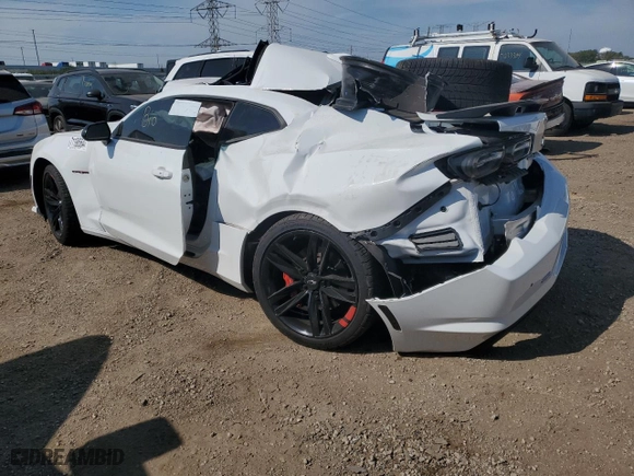 2022 Chevrolet Camaro 2SS with VIN 1G1FH1R70N0112046, listed as a Copart auction lot 71198564 with 0 mi miles and Salvage Title. Bid and sale history available at carsss.com. Image 2.