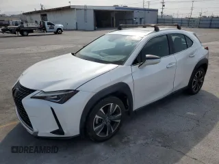 2019 Lexus UX 200 with VIN JTHY3JBH6K2014719, listed as a Copart auction lot 59621285 with 75,685 mi miles and Salvage title. Bid and sale history available at DreamBid. Image 1.