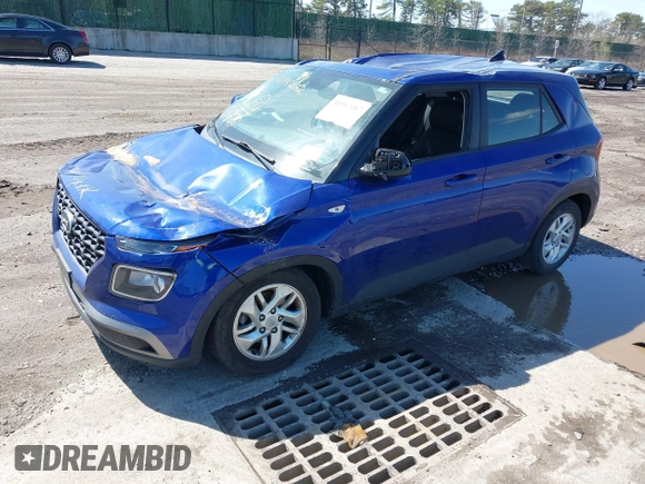 2021 Hyundai Venue SE with VIN KMHRB8A3XMU102182, listed as a IAAI auction lot 41987687 with 58,733 mi miles and . Bid and sale history available at DreamBid. Image 18.