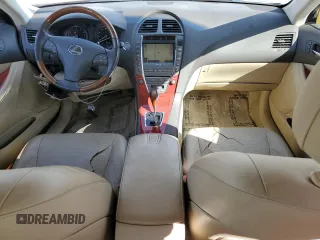 2008 Lexus ES with VIN JTHBJ46G482218362, listed as a Copart auction lot 48533745 with 80,114 mi miles and Salvage Title. Bid and sale history available at carsss.com. Image 8.