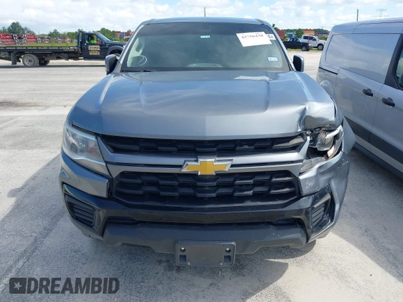 2021 Chevrolet Colorado 2WD Work Truck with VIN 1GCGSBEA0M1114232, listed as a IAAI auction lot 42756438 with 54,308 mi miles and . Bid and sale history available at DreamBid. Image 12.