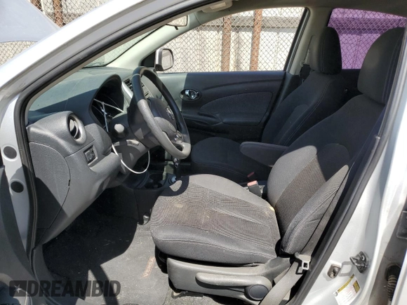 2014 Nissan Versa SV with VIN 3N1CN7APXEL809909, listed as a Copart auction lot 57440485 with 64,187 mi miles and Clean Title. Bid and sale history available at DreamBid. Image 7.