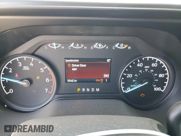 2024 Ford F-250 XL with VIN 1FTBF2AA1RED11382, listed as a Copart auction lot 61824275 with 11,048 mi miles and Salvage title. Bid and sale history available at DreamBid. Image 9.