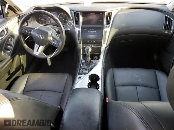 2020 Infiniti Q50 Luxe с VIN JN1EV7AP0LM202901, выставлен на аукционе Copart как лот 53184835 с пробегом 80 248 миль миль и На запчасти • Non repairable. История ставок и продаж доступна на DreamBid. Изображение 8.