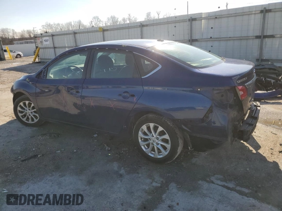 2018 Nissan Sentra SV with VIN 3N1AB7AP9JY205801, listed as a Copart auction lot 43944675 with 64,254 mi miles and Salvage Title. Bid and sale history available at carsss.com. Image 2.