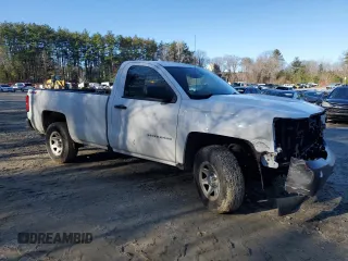 2016 Chevrolet Silverado 1500 Work Truck with VIN 1GCNKNEHXGZ196059, listed as a Copart auction lot 48275255 with 137,251 mi miles and Salvage Title. Bid and sale history available at DreamBid. Image 4.