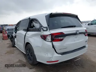 2024 Honda Odyssey Sport with VIN 5FNRL6H72RB008862, listed as a IAAI auction lot 41707301 with Not Provided miles and . Bid and sale history available at DreamBid. Image 3.