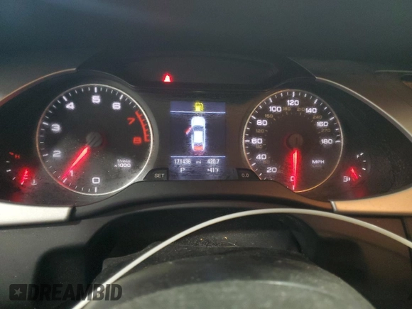 2009 Audi A4 Prestige с VIN WAUMF78K49N046443, выставлен на аукционе Copart как лот 87258644 с пробегом 171 436 миль миль и Списание • Salvage title. История ставок и продаж доступна на DreamBid. Изображение 9.