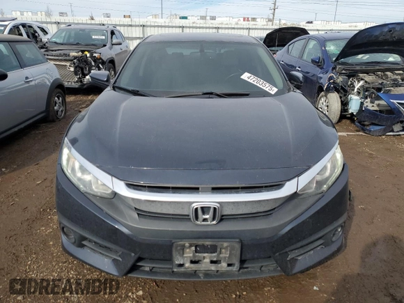 2016 Honda Civic Sedan EX-L with VIN 19XFC1F73GE022605, listed as a Copart auction lot 47203575 with 176,936 mi miles and Salvage Title. Bid and sale history available at carsss.com. Image 5.