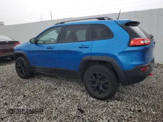 2017 Jeep Cherokee Trailhawk с VIN 1C4PJMBS4HW601454, выставлен на аукционе Copart как лот 58015315 с пробегом 96 795 миль миль и Списание • Salvage title. История ставок и продаж доступна на DreamBid. Изображение 2.