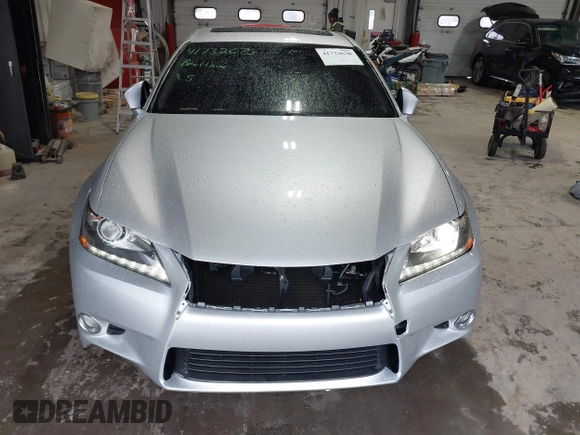 2013 Lexus GS 350 with VIN JTHBE1BLXD5001591, listed as a IAAI auction lot 41732670 with 151,295 mi miles and . Bid and sale history available at DreamBid. Image 12.
