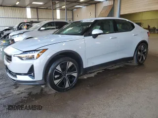 2023 Polestar 2 with VIN YSMEG3KA8PL159368, listed as a Copart auction lot 75434814 with 17,214 mi miles and Non Repairable. Bid and sale history available at carsss.com. Image 1.