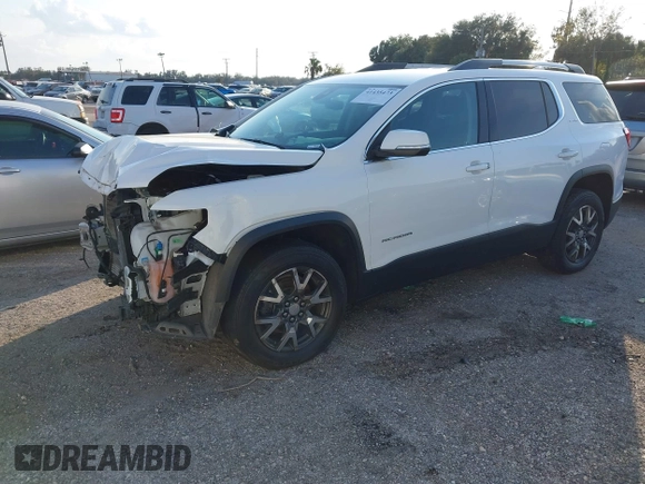 2021 GMC Acadia SLE with VIN 1GKKNRL41MZ136012, listed as a IAAI auction lot 41435473 with 67,045 mi miles. Bid and sale history available at carsss.com. Image 2.