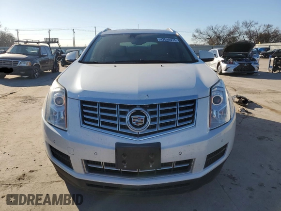 2015 Cadillac SRX Luxury Collection with VIN 3GYFNBE32FS567736, listed as a Copart auction lot 47040975 with 132,936 mi miles and Salvage Title. Bid and sale history available at carsss.com. Image 5.