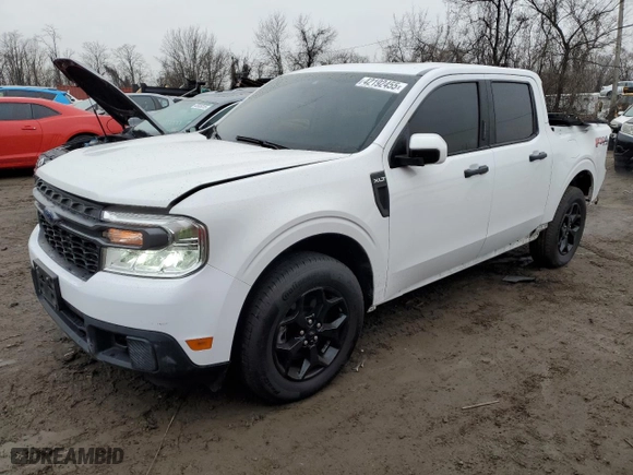 2022 Ford Maverick XL with VIN 3FTTW8F98NRB11547, listed as a Copart auction lot 42192455 with 65,089 mi miles and Salvage Title. Bid and sale history available at carsss.com. Image 1.