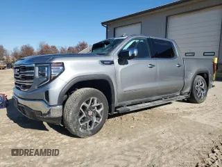 2023 GMC Sierra 1500 SLT z VIN 3GTUUDE82PG255007, wystawiony jako Copart lot #82293094 z przebiegiem Nie podano mil oraz Szkoda całkowita • Salvage title. Historia ofert i sprzedaży dostępna na DreamBid. Obrazek 1.