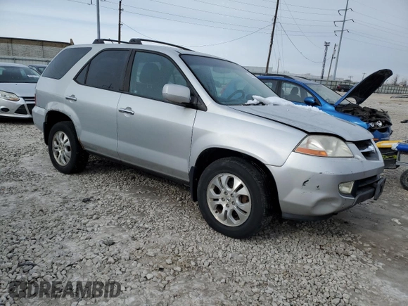 2003 Acura MDX Touring Pkg RES with VIN 2HNYD18743H550438, listed as a Copart auction lot 88933325 with 174,493 mi miles and Clean Title. Bid and sale history available at carsss.com. Image 4.