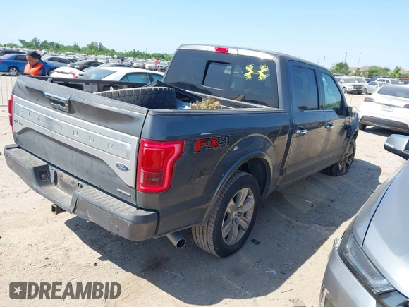 2015 Ford F-150 XLT with VIN 1FTEW1EF6FFB12850, listed as a IAAI auction lot 41963439 with 139,152 mi miles and . Bid and sale history available at DreamBid. Image 4.