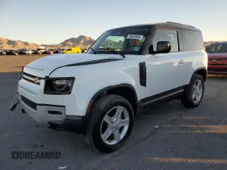 2023 Land Rover Defender S with VIN SALEJ6EX5P2122193, listed as a Copart auction lot 79962604 with 7,809 mi miles and Salvage title. Bid and sale history available at DreamBid. Image 1.