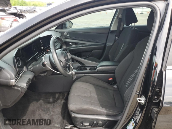2021 Hyundai Elantra SEL with VIN KMHLN4AG5MU118993, listed as a Copart auction lot 53827655 with 54,311 mi miles and Salvage Title. Bid and sale history available at carsss.com. Image 7.
