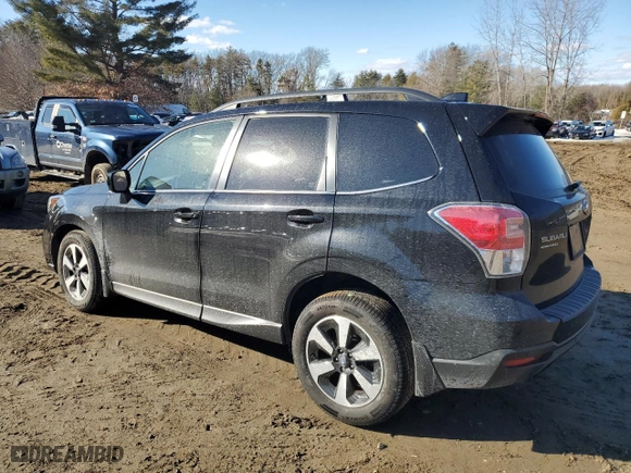 2018 Subaru Forester Limited with VIN JF2SJARC2JH451315, listed as a Copart auction lot 46691455 with 39,707 mi miles and Salvage Title. Bid and sale history available at carsss.com. Image 2.