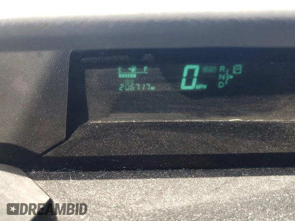 2005 Toyota Prius with VIN JTDKB20U157007412, listed as a Copart auction lot 53837935 with 206,717 mi miles and Salvage Title. Bid and sale history available at carsss.com. Image 9.