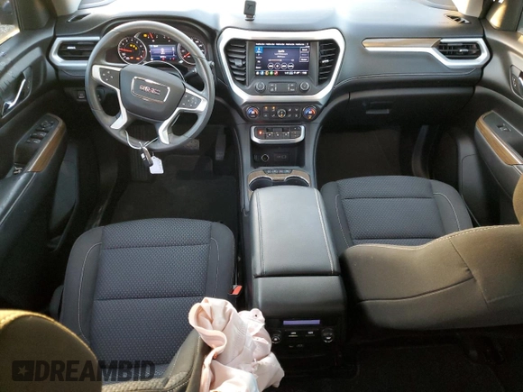 2021 GMC Acadia SLE with VIN 1GKKNKLAXMZ210430, listed as a Copart auction lot 48597855 with 47,711 mi miles and Salvage Title. Bid and sale history available at DreamBid. Image 8.