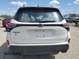 2025 Subaru Forester with VIN JF2SLDAC0SH476254, listed as a Copart auction lot 52015575 with 2,045 mi miles and Salvage title. Bid and sale history available at DreamBid. Image 6.