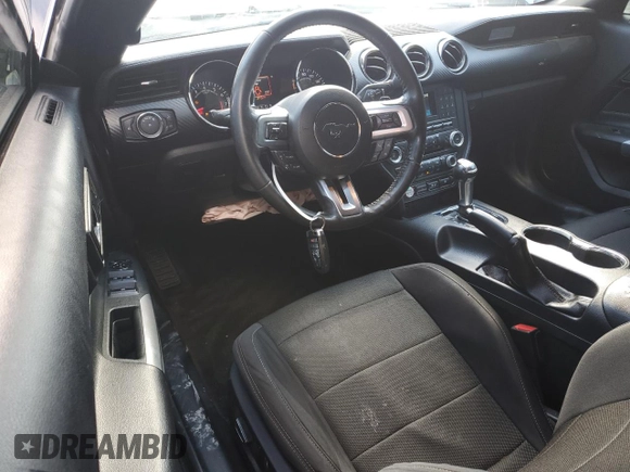 2017 Ford Mustang V6 with VIN 1FATP8EM9H5343722, listed as a Copart auction lot 56853995 with 170,646 mi miles and Salvage title. Bid and sale history available at DreamBid. Image 8.