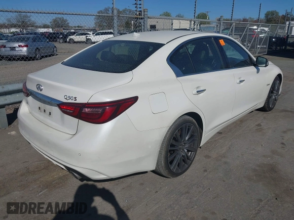 2019 Infiniti Q50 Red Sport 400 с VIN JN1FV7AR6KM800091, выставлен на аукционе IAAI как лот 41828259 с пробегом 69 907 миль миль и . История ставок и продаж доступна на DreamBid. Изображение 4.