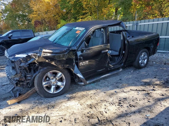 2018 Ram 1500 Express with VIN 1C6RR7FT8JS312765, listed as a Copart auction lot 74872444 with 74,786 mi miles and Non repairable. Bid and sale history available at DreamBid. Image 1.