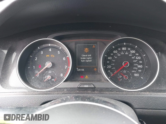 2016 Volkswagen Golf GTI SE w/Performance Pkg with VIN 3VW547AU0GM019222, listed as a IAAI auction lot 41914466 with 120,138 mi miles. Bid and sale history available at carsss.com. Image 7.
