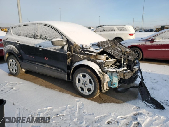 2017 Ford Escape S with VIN 1FMCU0F78HUB28010, listed as a Copart auction lot 45933915 with 86,505 mi miles and Salvage Title. Bid and sale history available at carsss.com. Image 4.