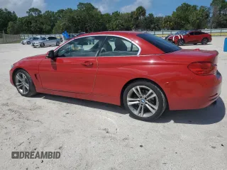 2017 BMW 4 Series 430i z VIN WBA4U7C31H5H20362, wystawiony jako Copart lot #51613525 z przebiegiem 23 199 mil mil oraz Szkoda całkowita • Salvage title. Historia ofert i sprzedaży dostępna na DreamBid. Obrazek 2.
