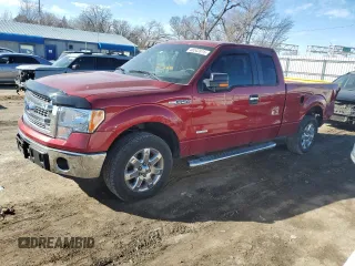 2013 Ford F-150 XL with VIN 1FTFX1CT7DKF94341, listed as a Copart auction lot 46542015 with 87,654 mi miles and Salvage Title. Bid and sale history available at carsss.com. Image 1.